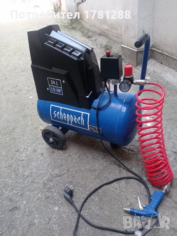 Компресор въздушен 24л 8атм., снимка 1 - Компресори - 53812981