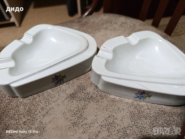 Порцеланови пепелници 2 бр., снимка 3 - Други - 54092918