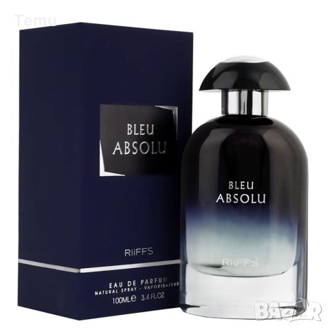 Парфюм Bleu Absolu Riiffs Eau de Parfum 100ml. ✨ Открийте абсолютната сила на аромата с "Bleu Absolu