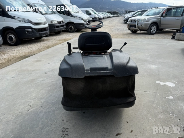 Тракторна косачка Hurricane -Briggs двигател !! Като нова !!, снимка 4 - Градинска техника - 54061558