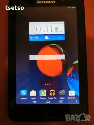 Таблет Lenovo Tab 16GB A7-50 A3500-F, снимка 1 - Таблети - 48817284