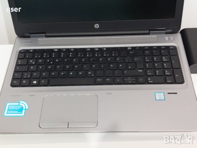 Full HD, Докинг станция, 15.6" лаптоп HP Probook 650 G2 4GB RAM, Core i5-6200u, 500GB хард диск, снимка 2 - Лаптопи за работа - 46814207