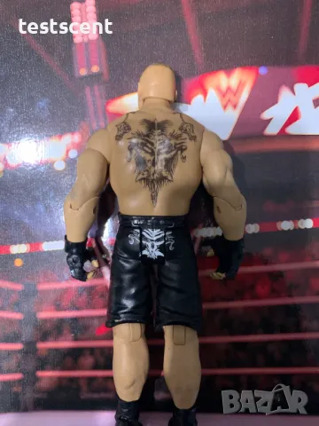 Екшън фигура WWE Brock Lesnar Брок Леснар Mattel figure играчка WWE UFC MMA , снимка 9 - Колекции - 48509107