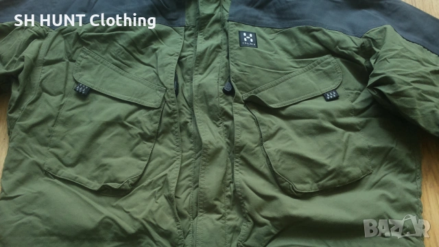 HAGLOFS Climatic Jacket размер XXL за лов яке със здрава брезентова материя - 2301, снимка 5 - Екипировка - 53726665