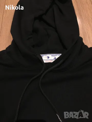 Off-White Remove Arrow Skate Fit Hoodie, уголемен, размер: S, снимка 7 - Суичъри - 48354616