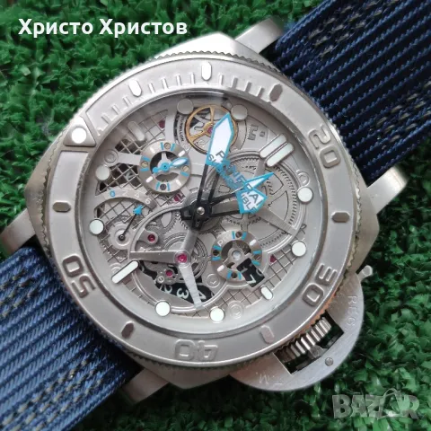 Мъжки луксозен часовник Panerai Submersible , снимка 2 - Мъжки - 46972507