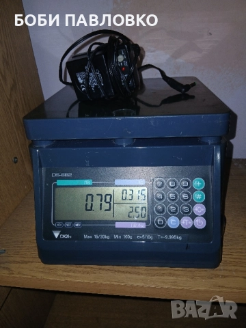 Сертифицерана ел.везна Диги дс-682 до 30кг, снимка 3 - Везни - 51965291