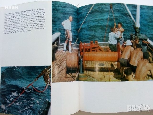 Живото море - Жак Кусто,Джеймс Дюган - 1967г., снимка 5 - Енциклопедии, справочници - 46467043