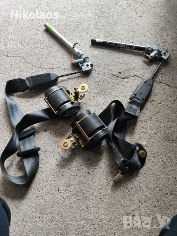 Предпазни колани Меган 2,Mégane 2(предни с пиропатрони), снимка 3 - Части - 53669797