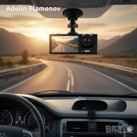 Видеорегистратор Black BOX Super HD 1296P + задна камера, снимка 4 - Друга електроника - 53484097