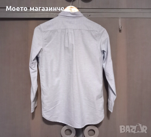 Риза GAP Kids, светлосиня, размер 145–152 см (12–13 г.), снимка 2 - Детски ризи - 52151865