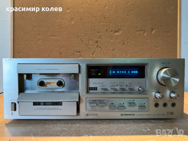 касетен дек "PIONEER CT-F850"/ blue series/