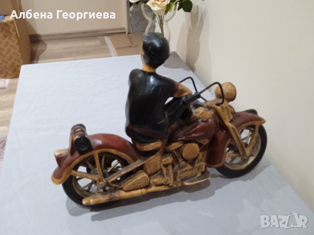 Фигура моторист Harley Davidson, снимка 9 - Колекции - 46780340