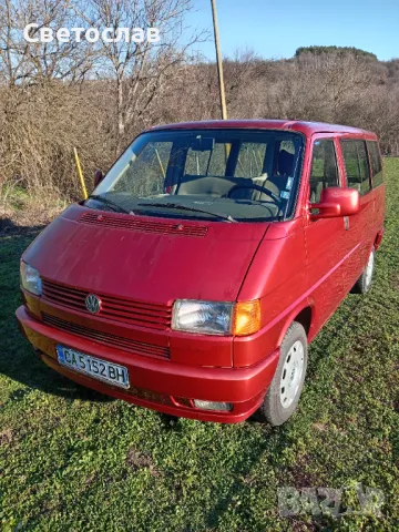 Продавам VW T4 Caravelle 2.4 дизел, снимка 1 - Бусове и автобуси - 48417067