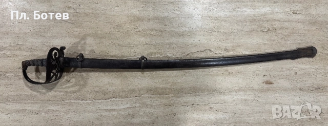 Стара английска бойна сабя, снимка 8 - Антикварни и старинни предмети - 52216794