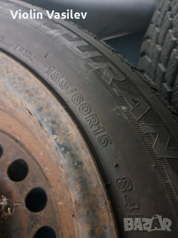 Гума Bridgestone с Джанта за Опел Мерива , снимка 8 - Гуми и джанти - 52648648