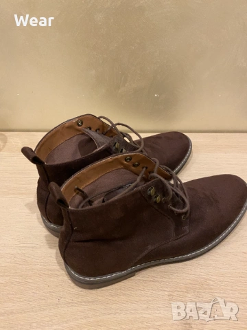 Mъжки боти H&M кафяви, снимка 3 - Мъжки боти - 53799221