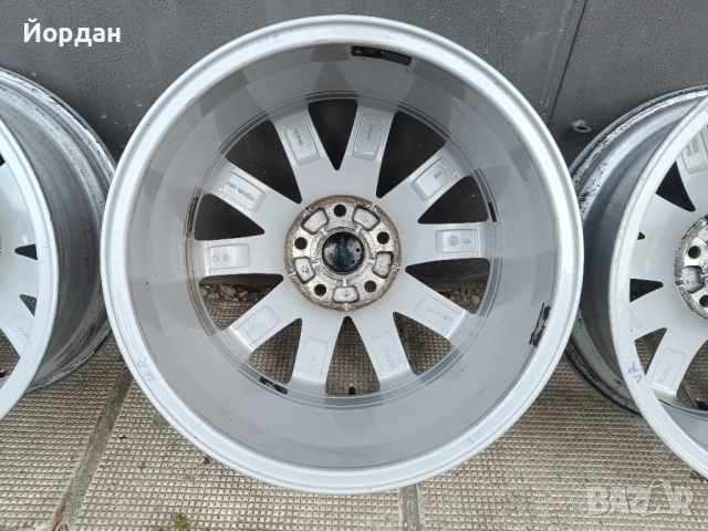 ОРИГИНАЛНИ джанти 17 'цола 5x112 7J ET54 VW Golf 6 / ФОЛКСВАГЕН Голф 6, снимка 12 - Гуми и джанти - 52914927
