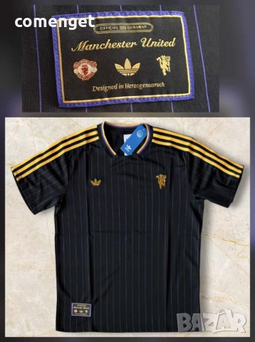 MANCHESTER UNITED / Манчестър Юнайтед ICON фланелки от Adidas ORIGINALS колекцията.