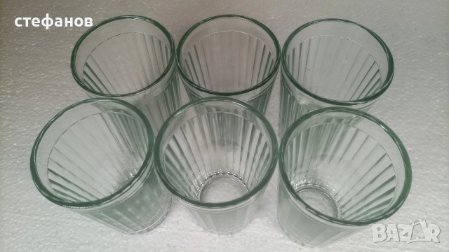 Дебелостенни руски стакани, чаши за чай, 6 бр, снимка 3 - Чаши - 52380305