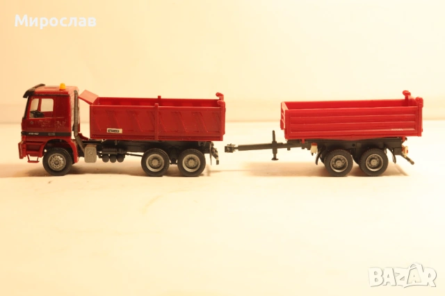 HERPA H0 1/87 MERCEDES ACTROS МОДЕЛ КАМИОН САМОСВАЛ