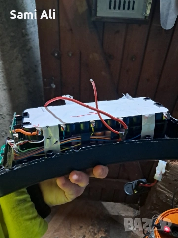 Батерия за електрически велосипед Samsung SDI 36V (за части или проект, снимка 6 - Велосипеди - 53893107