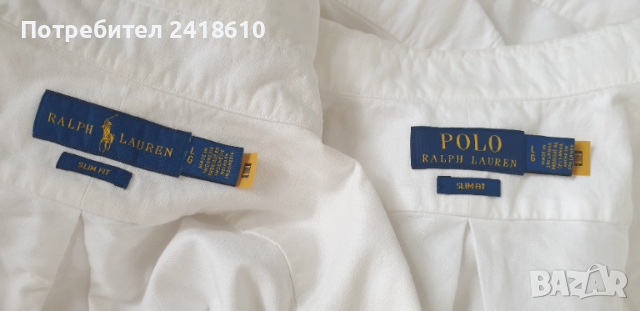 POLO Ralph Lauren Cotton Slim Fit  Mens Size L и  S НОВО ! ОРИГИНАЛ! Мъжки Ризи!, снимка 3 - Ризи - 53356002