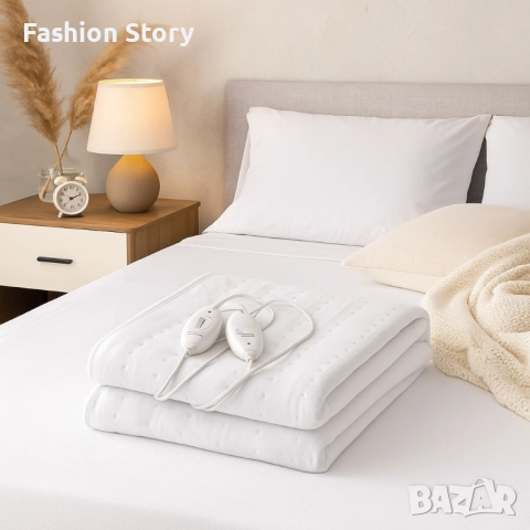 Затопляща постелка за легло Termomax, 60W/120W, 150х80см/160х140см, електрическа, полиестер, снимка 2 - Други - 51850997