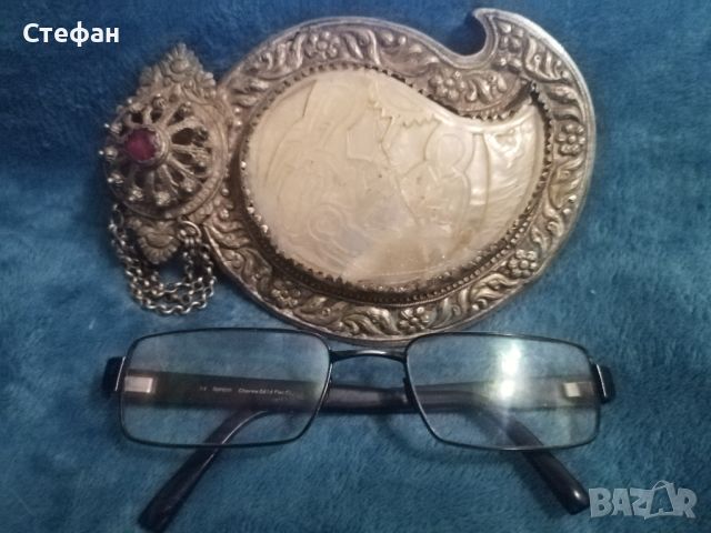 Голяма регилиозна сребърна пафта., снимка 3 - Антикварни и старинни предмети - 45569410