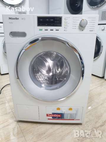 Miele W1 - TwinDos - Подсветка - Пералня Миеле 12м Гаранция, снимка 14 - Перални - 51991757