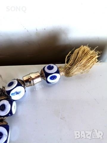 Огромна Броеница Синьо Око Против Уроки, снимка 2 - Други - 54020132