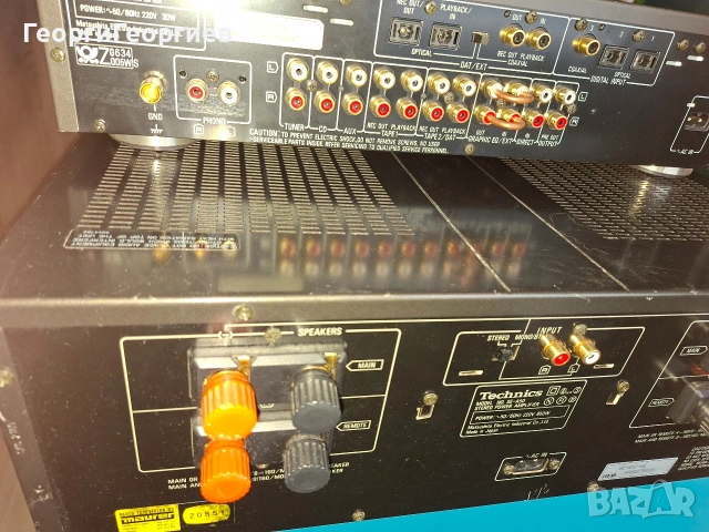 Technics SU-A60 Technics SE-A50, снимка 4 - Ресийвъри, усилватели, смесителни пултове - 54303975