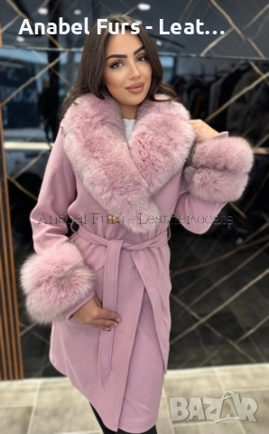 Дамски палта от естествена   кожа, снимка 14 - Палта, манта - 51996111