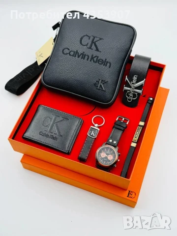 Чантa часовник сет кутия Calvin Klein, снимка 5 - Мъжки - 51170012