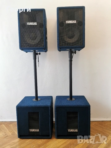 Активни тонколони YAMAHA Powered Series 2 мониторни + 2 бас каси