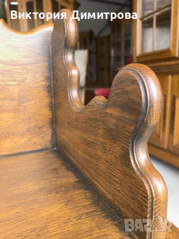 Антична пейка - шкаф за обувки, снимка 5 - Шкафове - 53612252