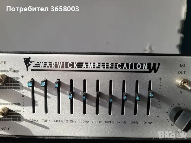 Усилвател за бас Warwick WA 300, снимка 3 - Китари - 48144336