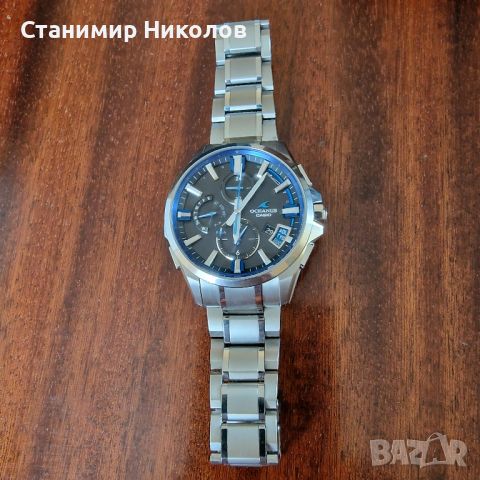 Използван мъжки часовник Casio Oceanus OCW-G2000-1AJF, снимка 4 - Мъжки - 45320243