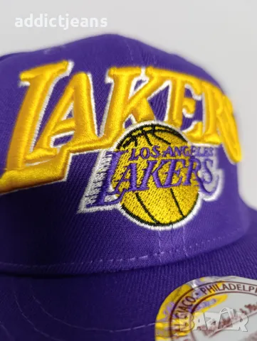 Мъжка шапка Mitchell&Ness LA Lakers, снимка 4 - Шапки - 48337901