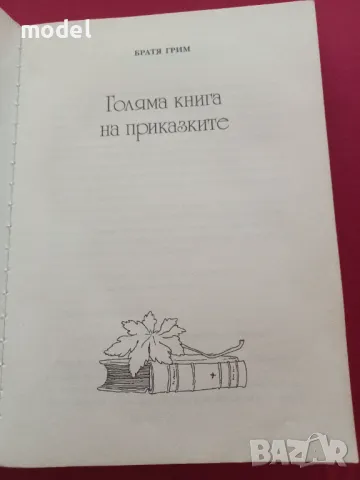 Голяма книга на приказките Братя Грим , снимка 2 - Детски книжки - 50174180