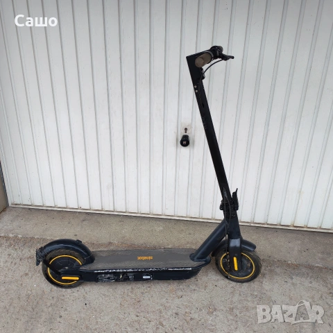 Тротинетка ninebot max g30  може да платите с ₿