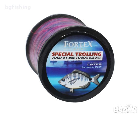 Монофилно влакно Fortex Mare Trolling - Pink / Blue, снимка 5 - Такъми - 45426984