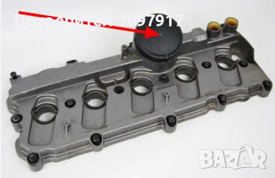 Мембрана клапан картерни газове PCV Porsche Cayenne Порше Кайен 4.5-4.8L V8, снимка 6 - Части - 45708598