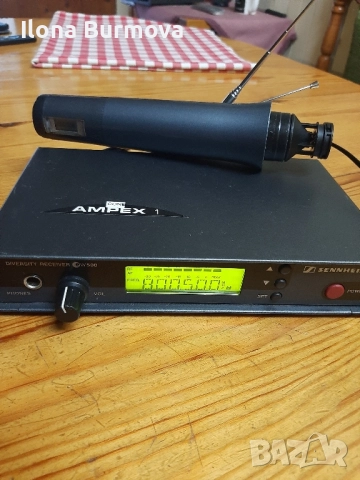 "SENNHEISER" EW 100 UHF CONDENSER MIC-790-822 MH 2, снимка 2 - Микрофони - 52146150