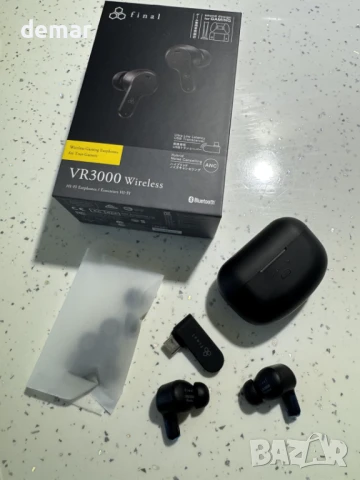 VR3000 Wireless - безжични геймърски слушалки с активно шумопотискане, снимка 8 - Bluetooth слушалки - 51179117