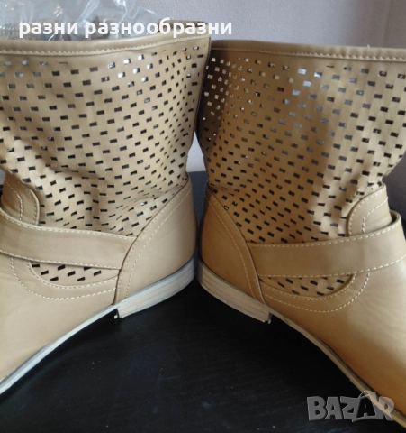 Пролетно есенни дамски ботуши, снимка 4 - Дамски ботуши - 51999402