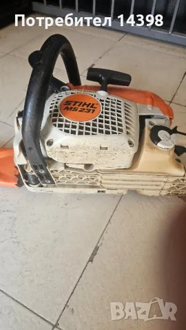 моторен трион stihl ms 231-отлична, снимка 6 - Градинска техника - 49006514