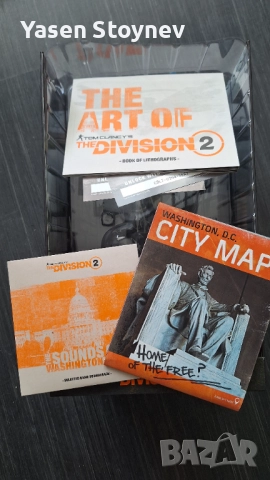 The Division 2 Dark Zone - кутия, артбук, плакат/карта, саундтрак