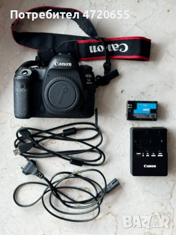 Canon EOS 5D Mark IV (тяло), 14 339 кадъра + подарък чанта