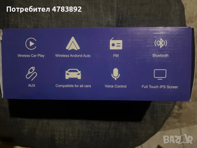 4K предна камера за кола и 1080P задна камера с Carplay/Android Auto, 26.06cm тъчскрийн дисплей, 64G, снимка 3 - Навигация за кола - 54046462